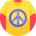 fashion,clothes,shirt,t shirt,miscellaneous,peace,tshirt,Hippie,pacifism,peace symbol ok 